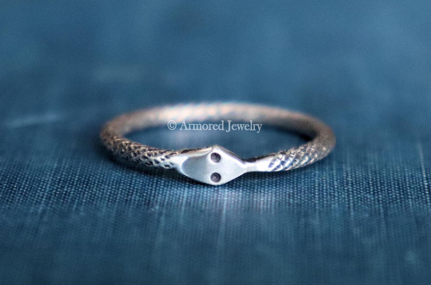 Sterling Silver Ouroboros Snake Ring