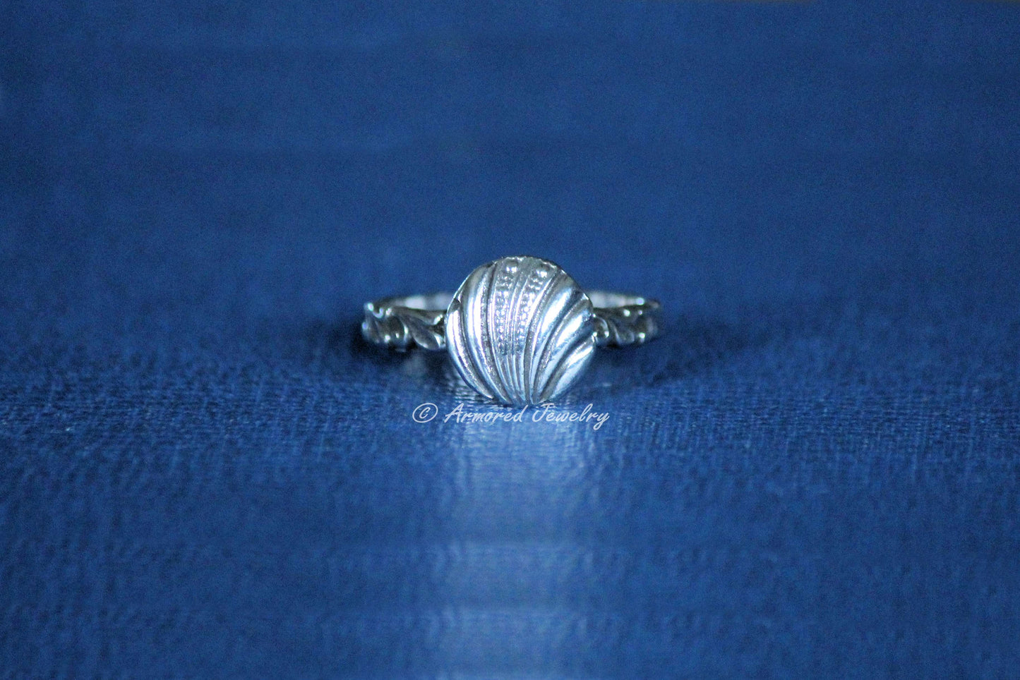 Sterling Silver Mexican Concha Ring