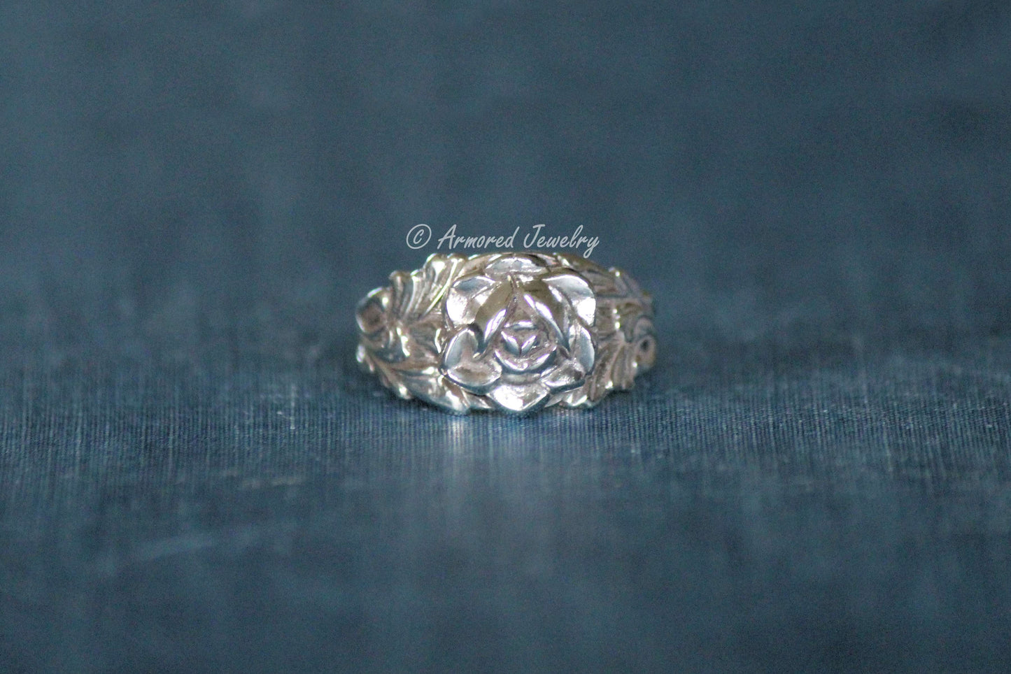 Sterling Silver Rose #2 Ring