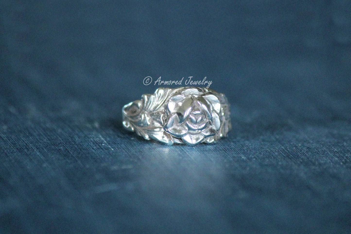 Sterling Silver Rose #2 Ring
