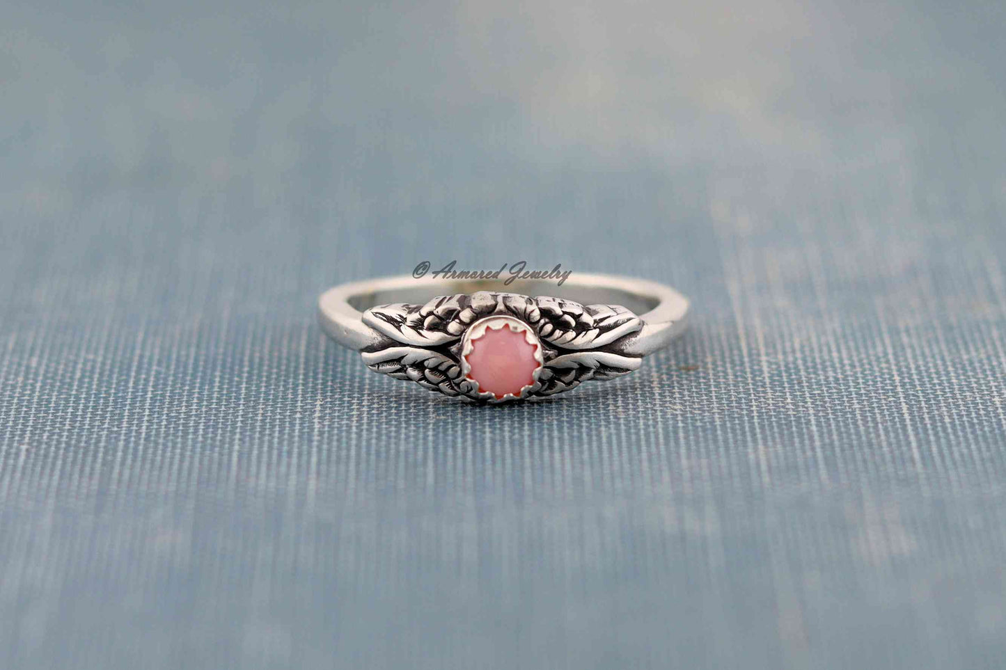 Sterling Silver Wings of an Angel Ring