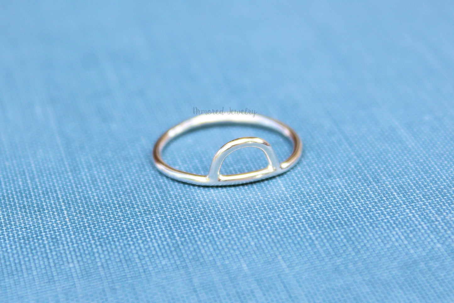 Sterling Silver Sunrise Ring