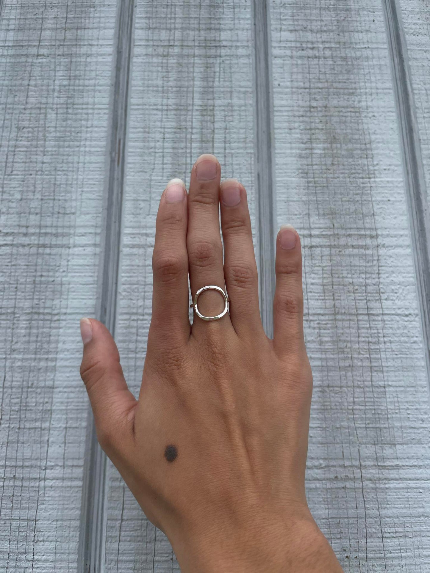 Sterling Silver Karma Ring