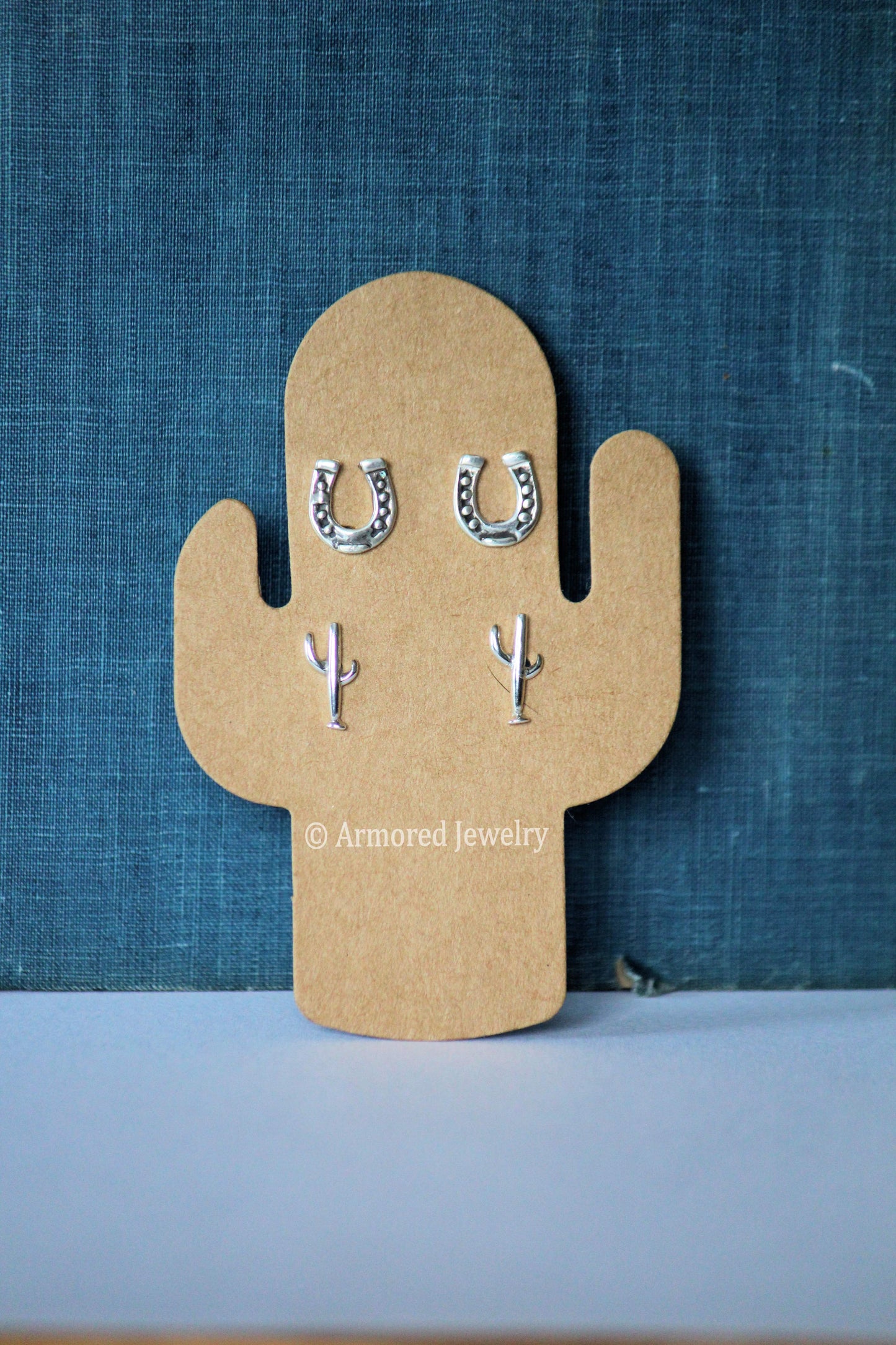 Sterling Silver Double Pair Earrings