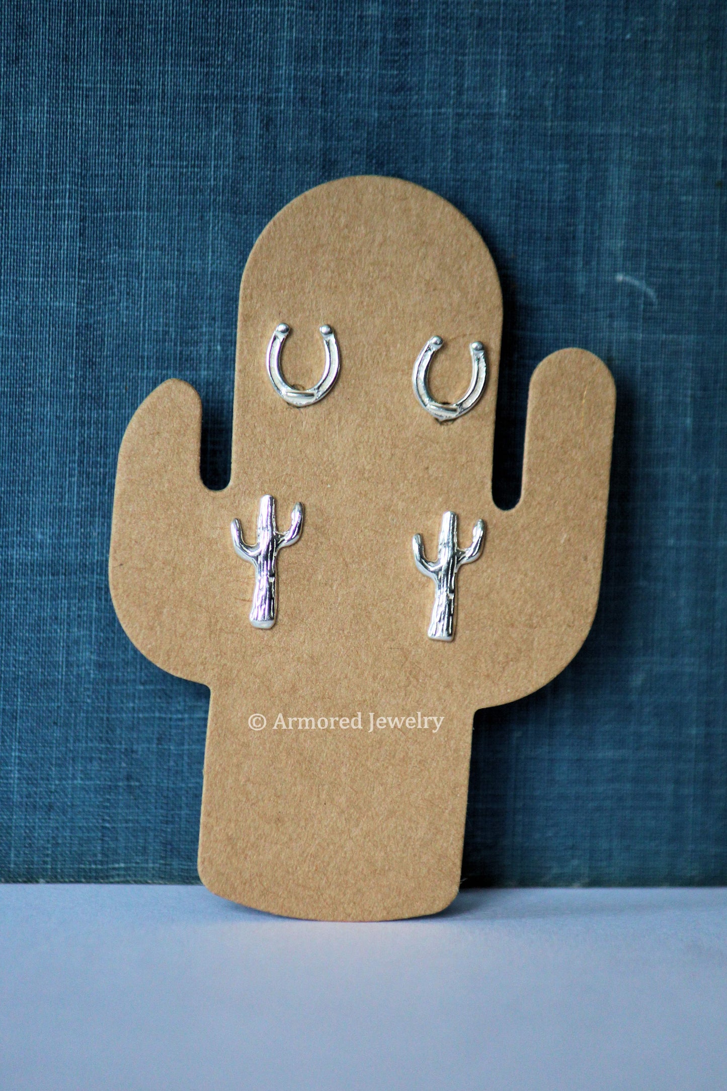 Sterling Silver Double Pair Earrings