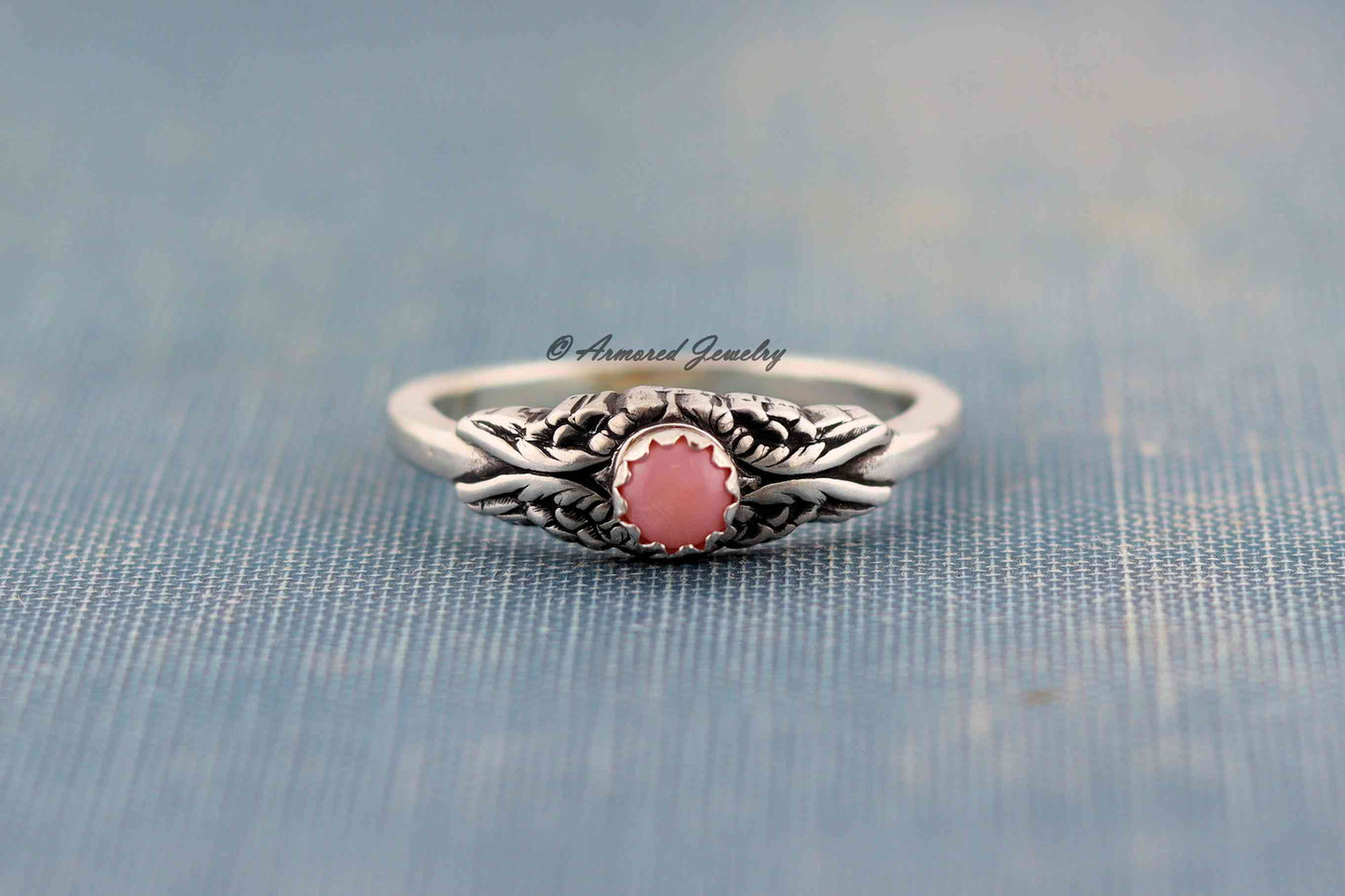 Sterling Silver Wings of an Angel Ring