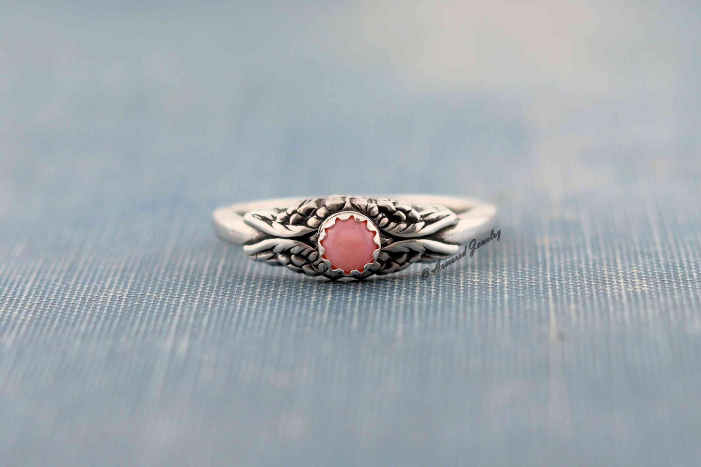 Sterling Silver Wings of an Angel Ring
