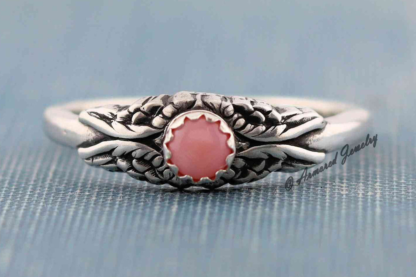 Sterling Silver Wings of an Angel Ring