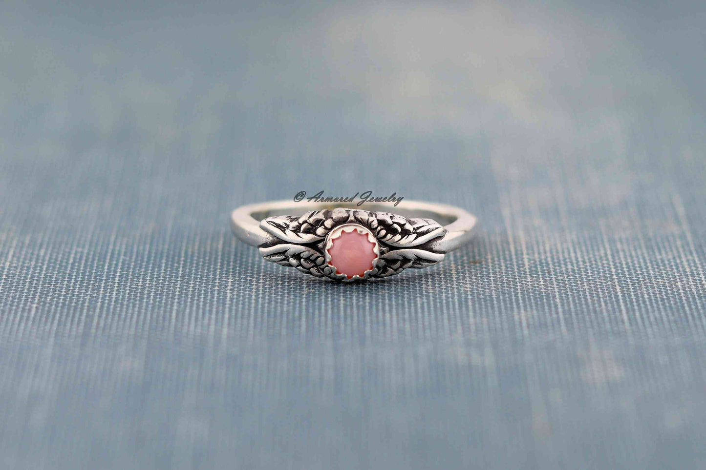 Sterling Silver Wings of an Angel Ring