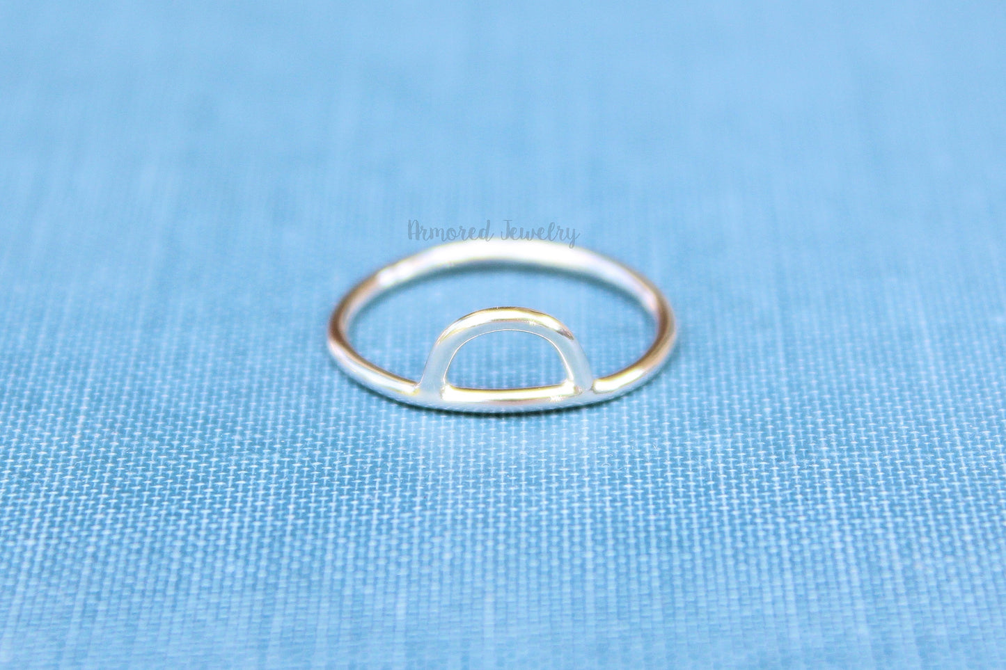 Sterling Silver Sunrise Ring