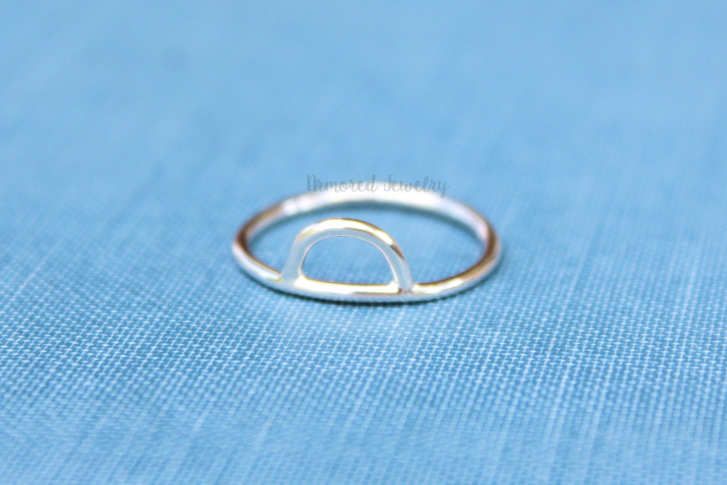 Sterling Silver Sunrise Ring