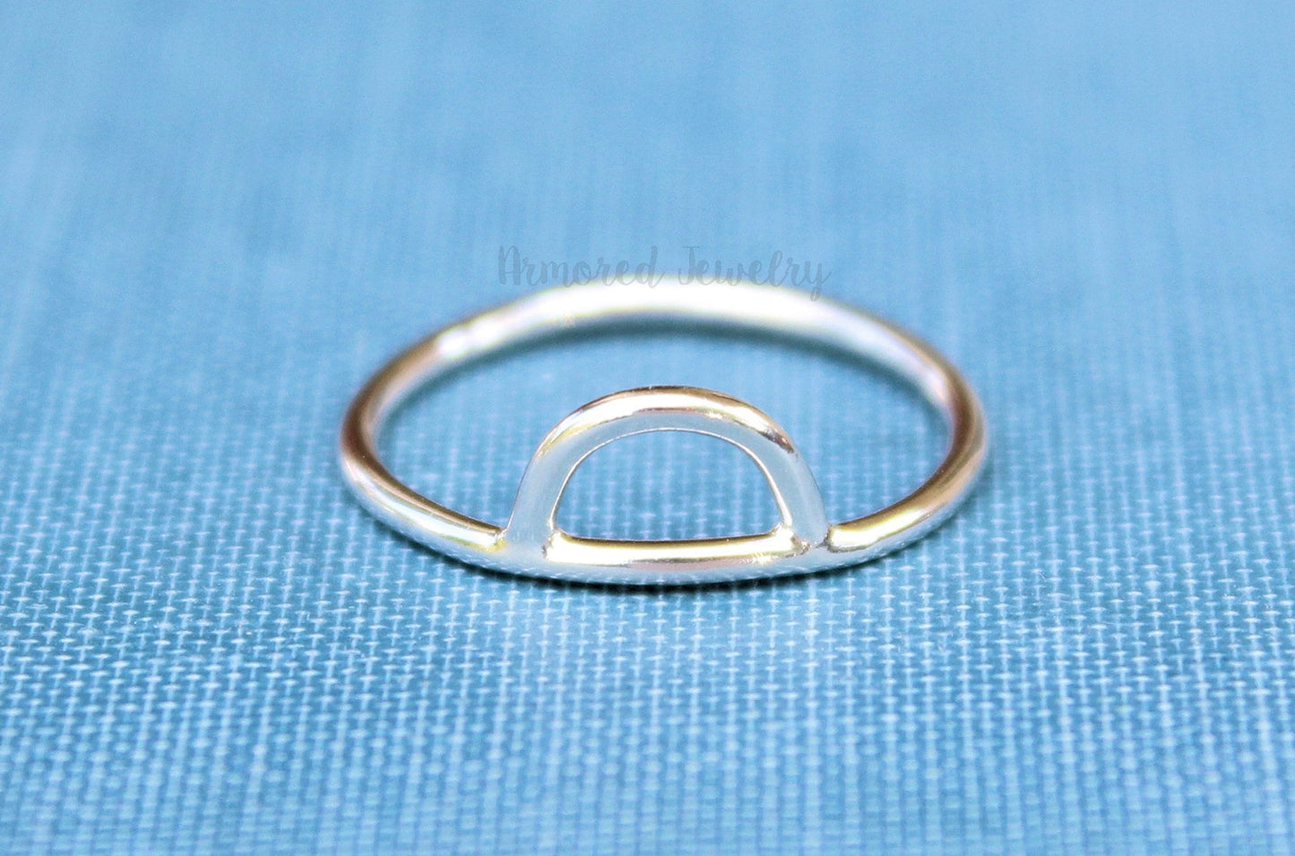 Sterling Silver Sunrise Ring
