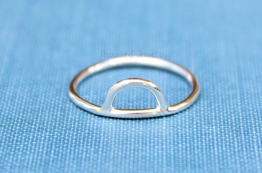 Sterling Silver Sunrise Ring