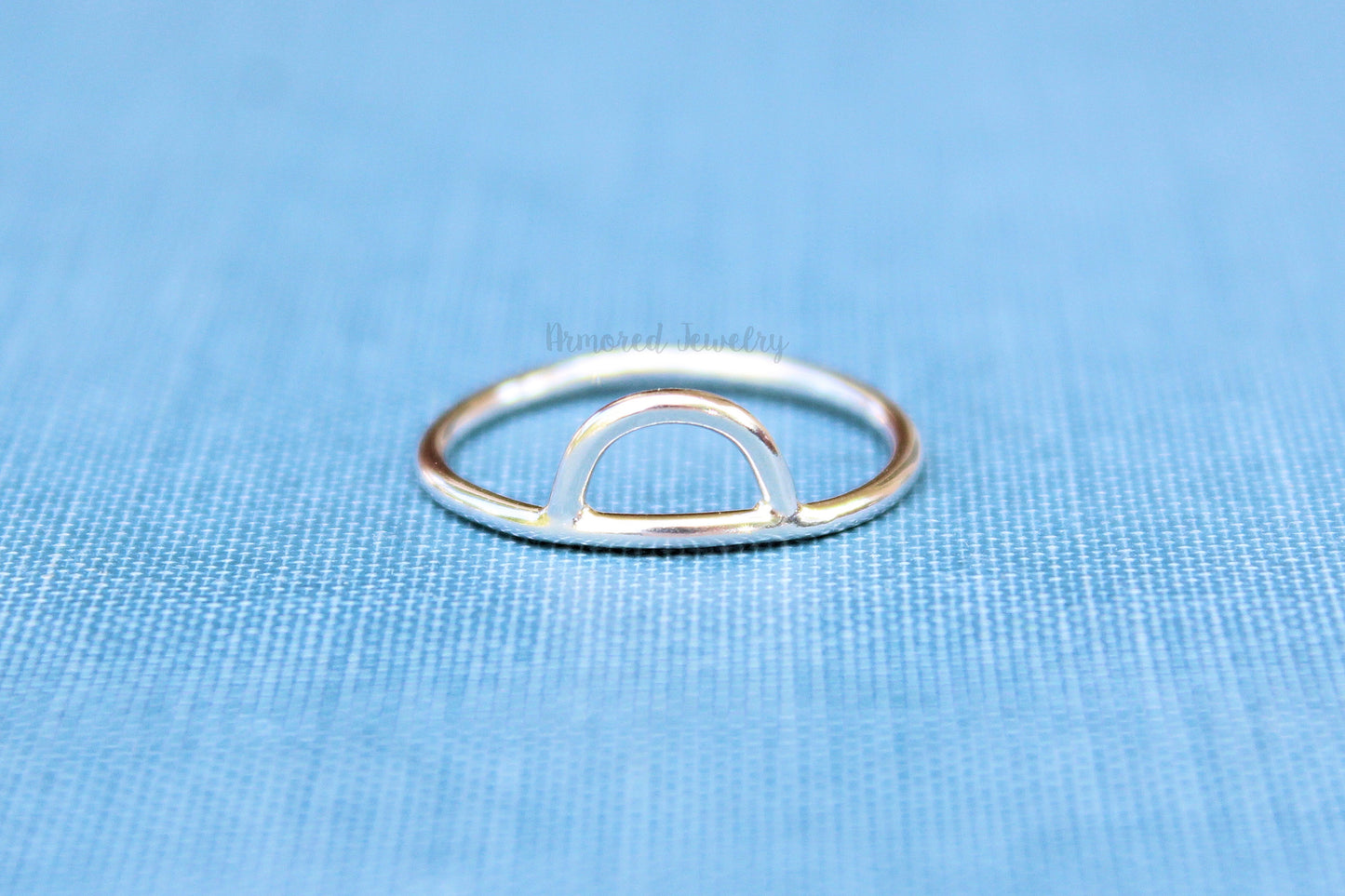 Sterling Silver Sunrise Ring